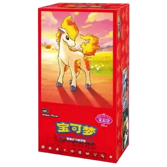 Pokemon TCG: Gem Pack Vol. 4 - Booster Box - CHINA - produkt kolekcjonerski